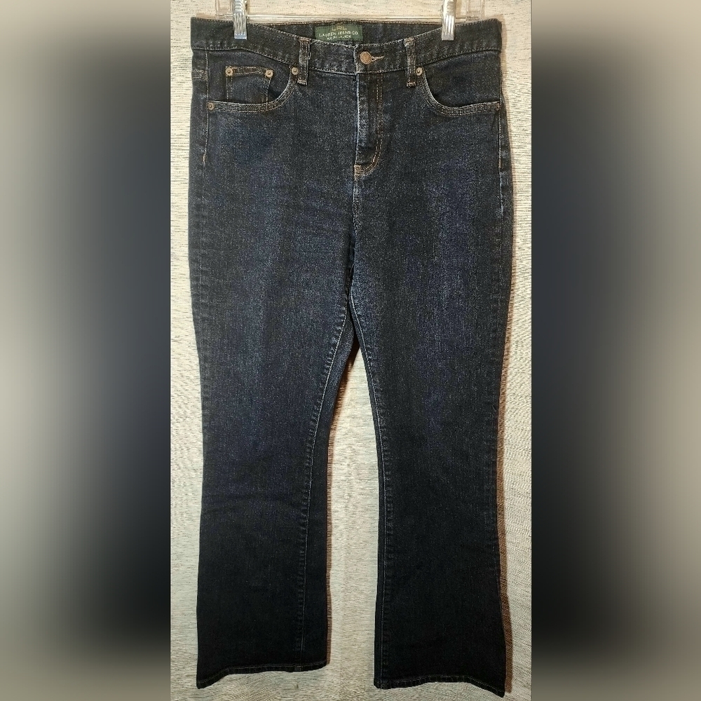 Lauren Ralph Lauren Dark Wash Jeans 10 Stretch